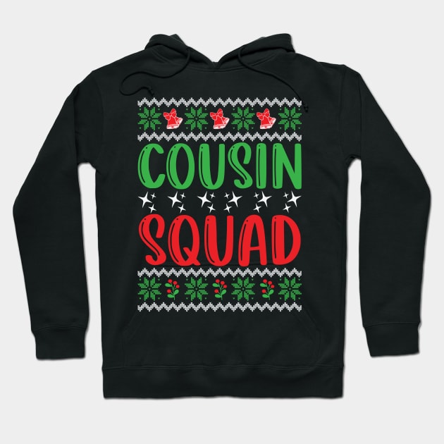 cousin squad Hoodie by MZeeDesigns